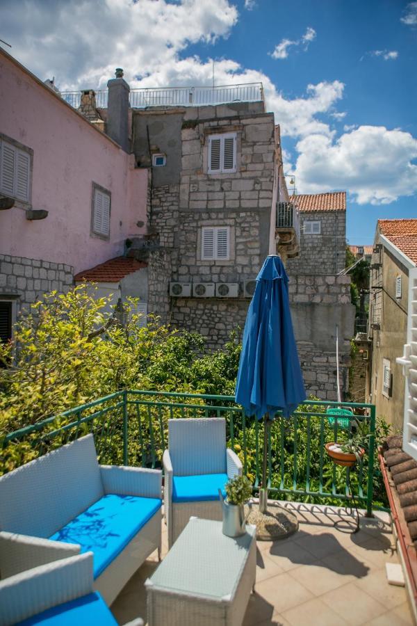 Kanavelic Place - Old Town Korcula Apartment Bagian luar foto