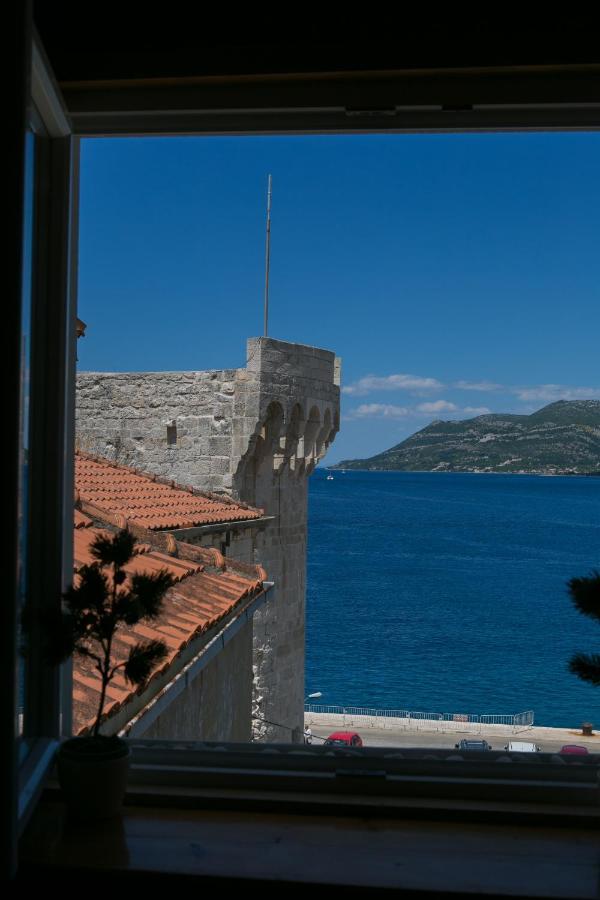 Kanavelic Place - Old Town Korcula Apartment Bagian luar foto