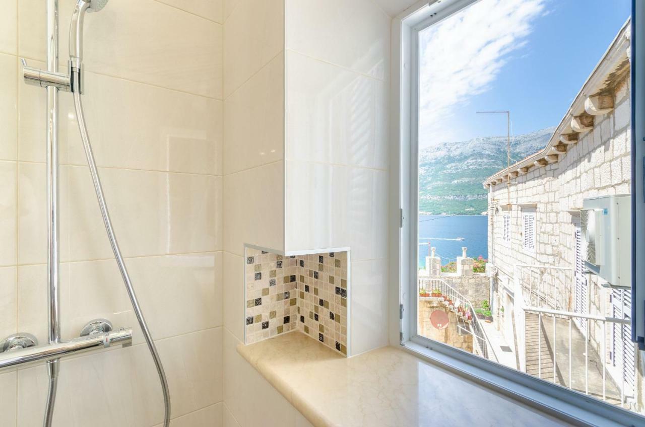 Kanavelic Place - Old Town Korcula Apartment Bagian luar foto